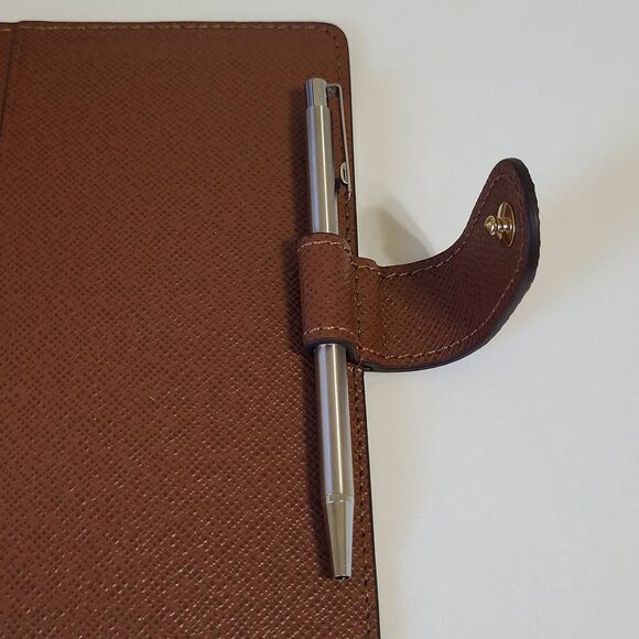 fits Louis Vuitton PM Small Agenda: Monthly Weekly Refill+Pouch+Insert Pen - Picture 6 of 8